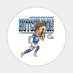 Aidan Hutchinson Detroit Cartoon Magnet